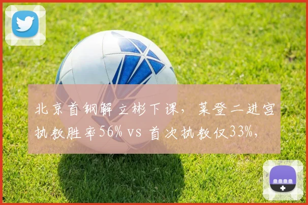 北京首钢解立彬下课，莱登二进宫执教胜率56% vs 首次执教仅33%，教训何在？